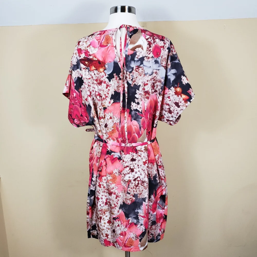 Ted Baker Pink Floral Dress - Picture 3 of 8
